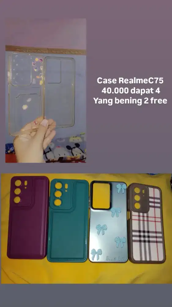 Case Realme C75 Sesuai Picture
