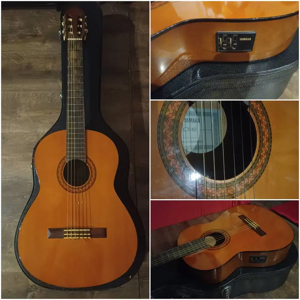 Gitar Akustik Elektrik Original Yamaha Resmi Empuk di Jari bikin betah