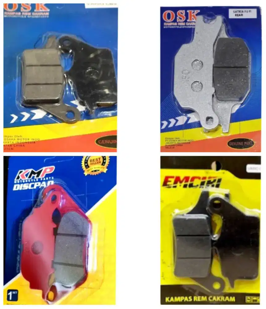 Dispad kampas rem depan Vario/Beat/Scoopy/Genio/Dispad blkg Nmax