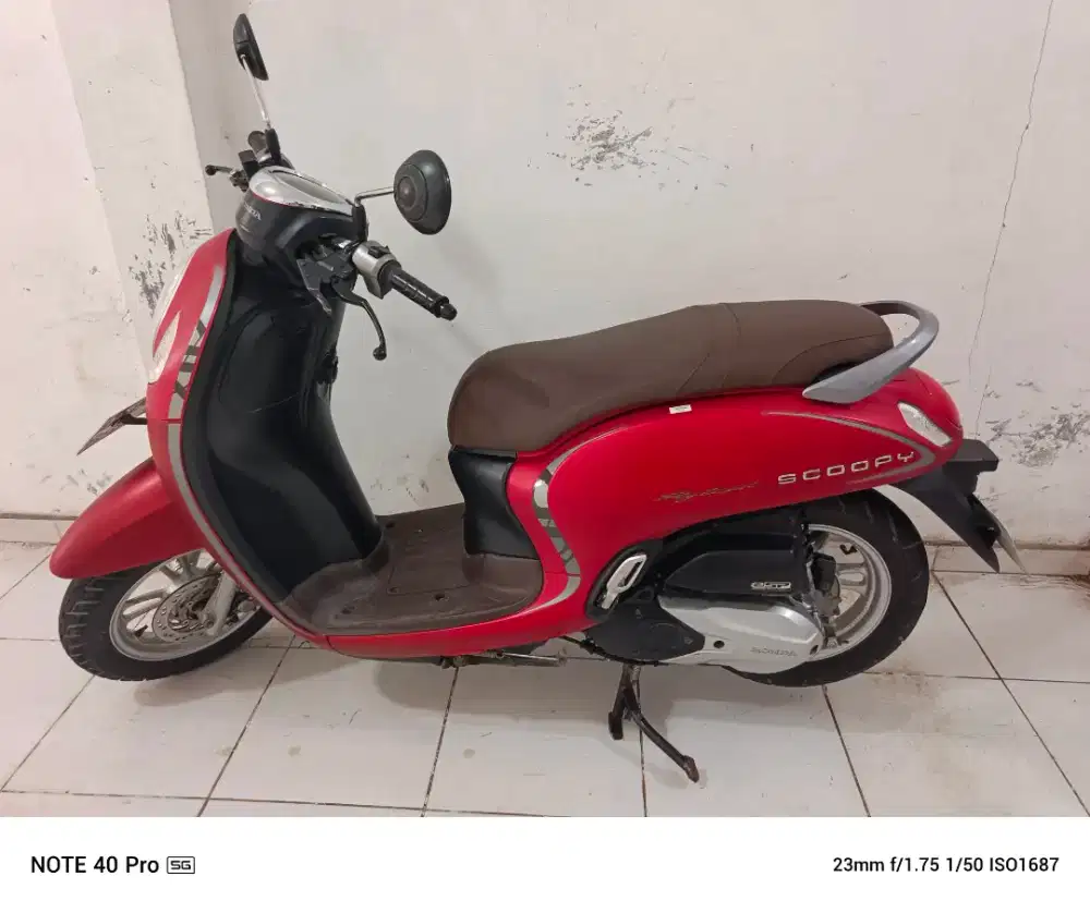 Jual beli scoopy remot th 2022 seberang warung mas bro hairi motor bjm
