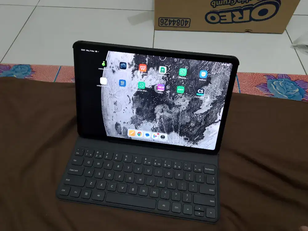 POCO Pad 8/256GB+Keyboard Original Mulus 98% Lengkap Dus