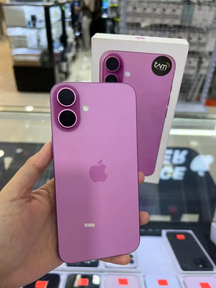 SECOND IPHONE 16 PLUS 128GB EX IBOX MULUS GARANSI ON