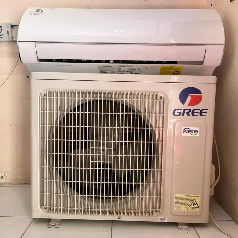 Jual Unit AC GREE Inverter 1/2 PK seri GWC-05F1/I
