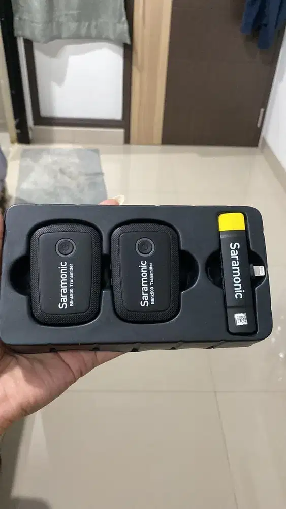 Mic wirreles untuk konten kreator dan live jual