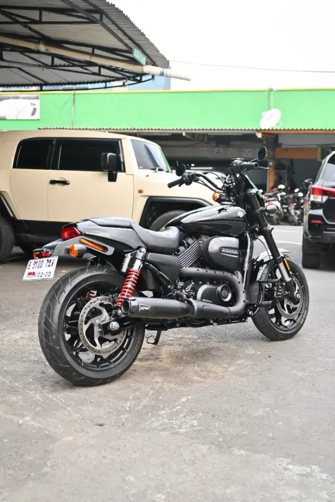 HARLEY DAVIDSON HD STREET 750 HITAM 2018  KONDISI MANTAP 
‎
‎