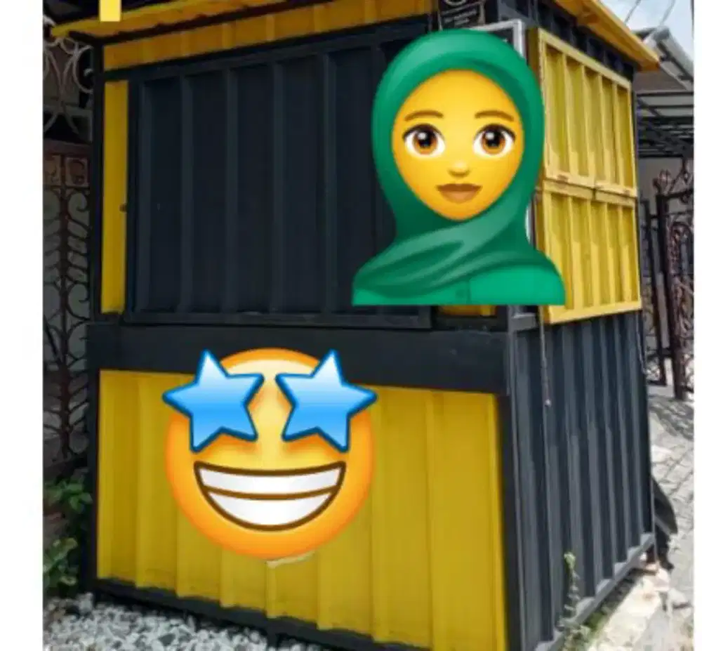 Jual outlet kontainer 2x2 m