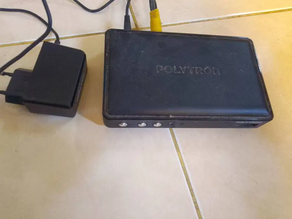Jual TV tabung Samsung + Set Top Box polytron