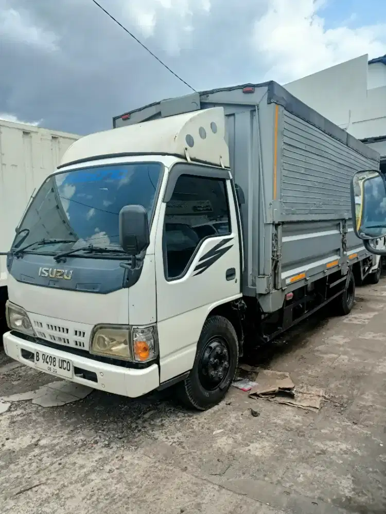 Isuzu Elf NKR71 ps125 LWB double Long wingbox hidrolik 2015