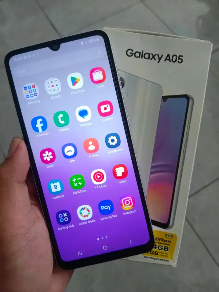 SAMSUNG A05 LENGKAP