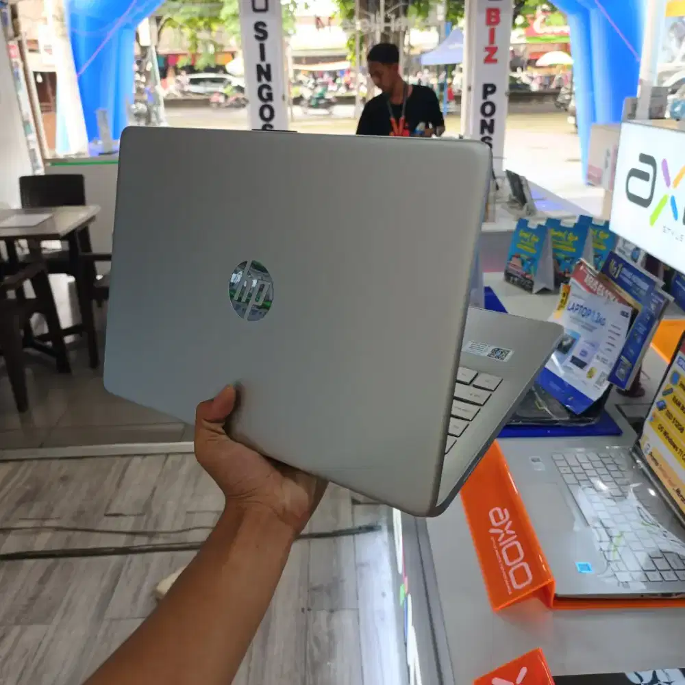 LAPTOP BARU SSD BESAR 512GB HP 14S-DQ3888TU SIAPP DI PAKAI