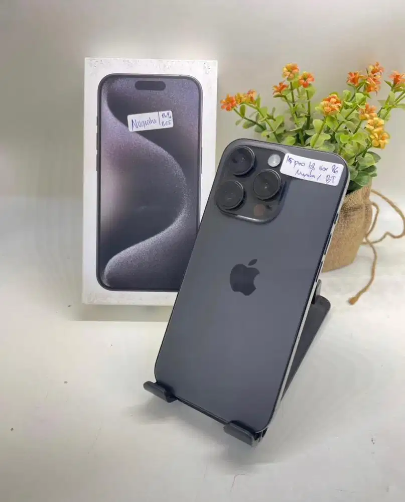 iPhone 15 PRO 128GB, iBox, BLACK TITANIUM