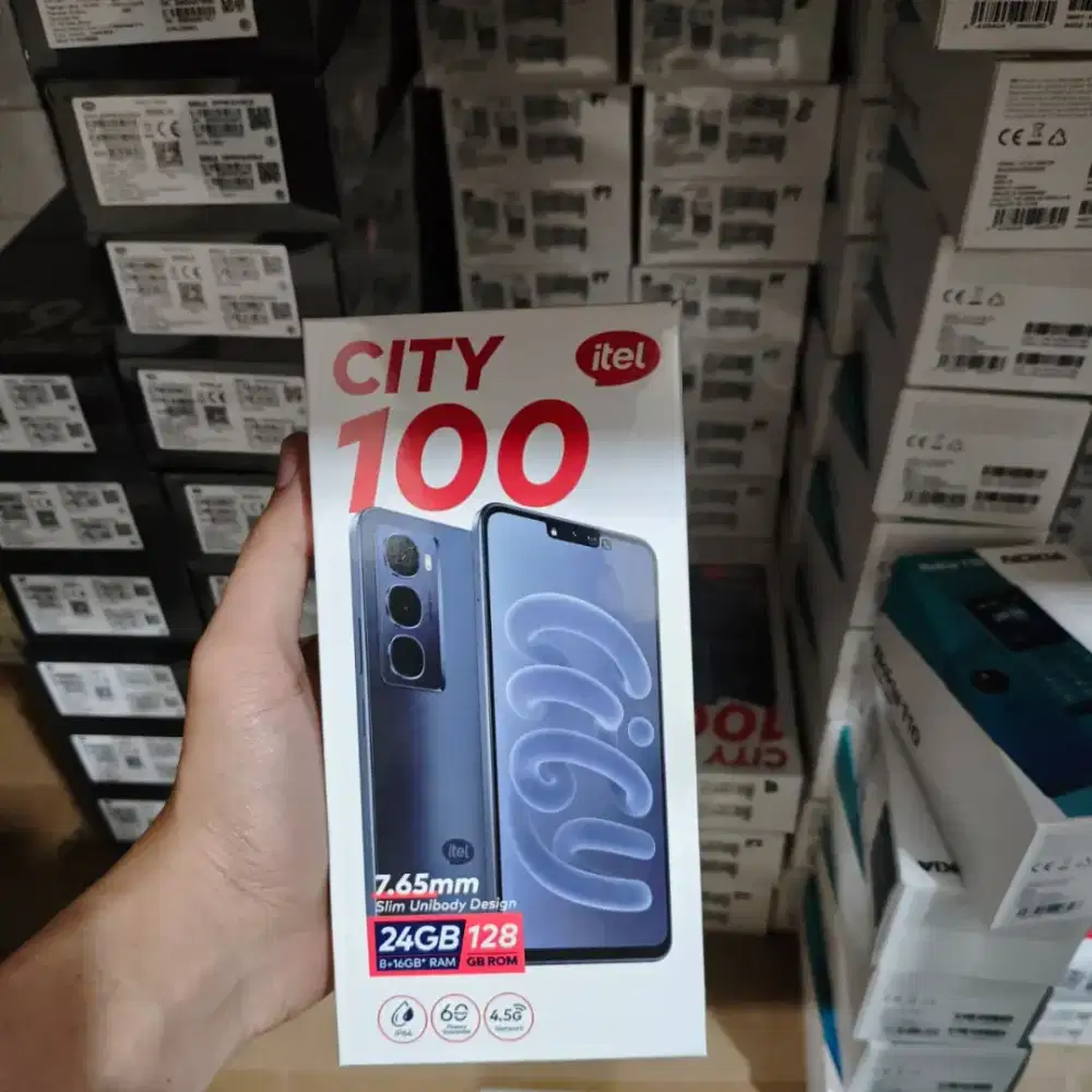 itel city 100 8+8/128