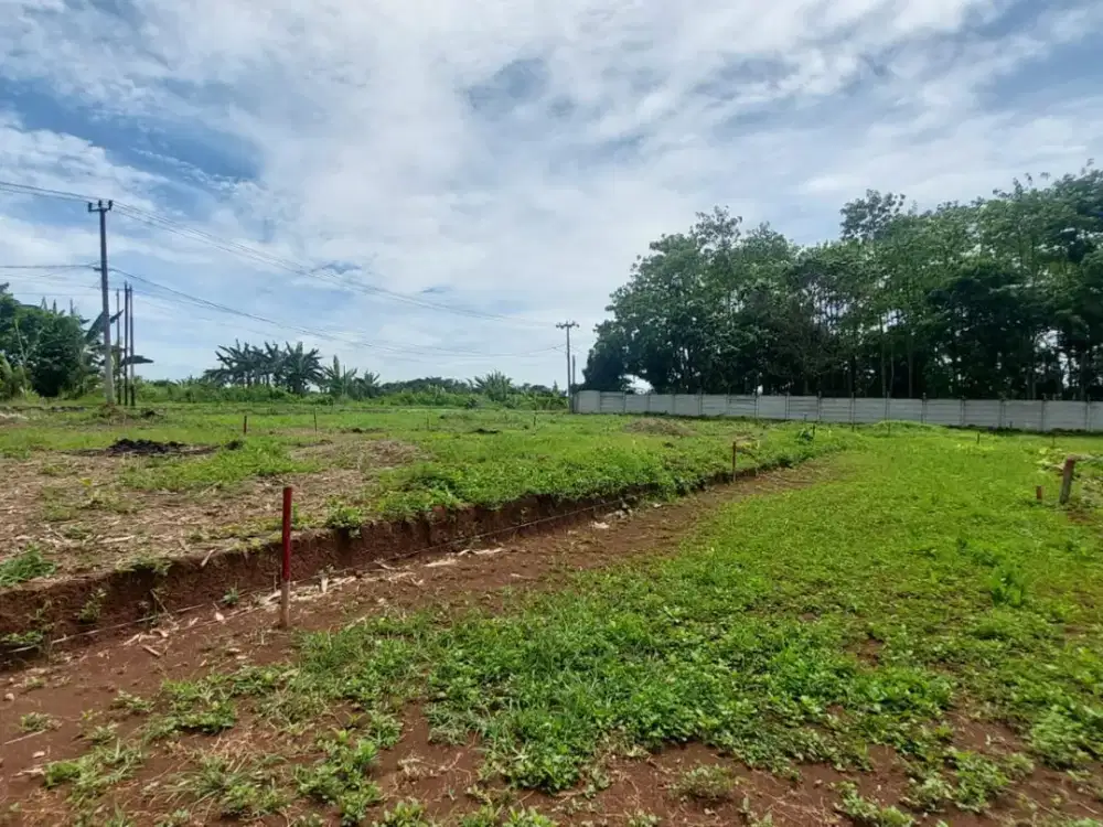 Tanah Murah Dekat Stasiun Jatake - Cocok Bangun Rumah
