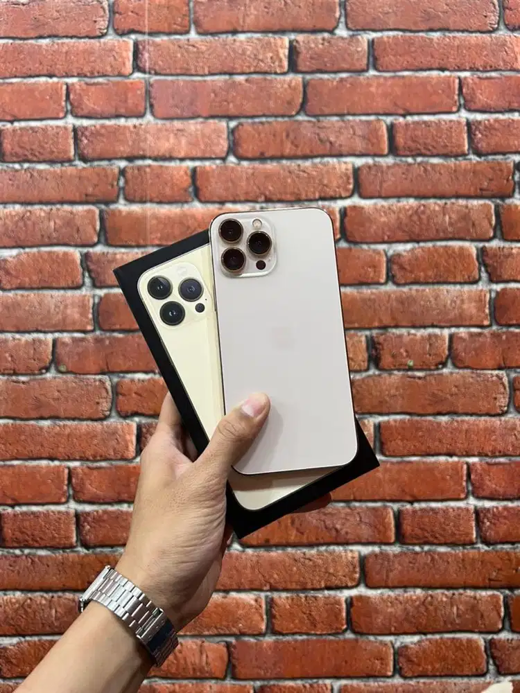 iphone 13 promax 256 gold ibox second