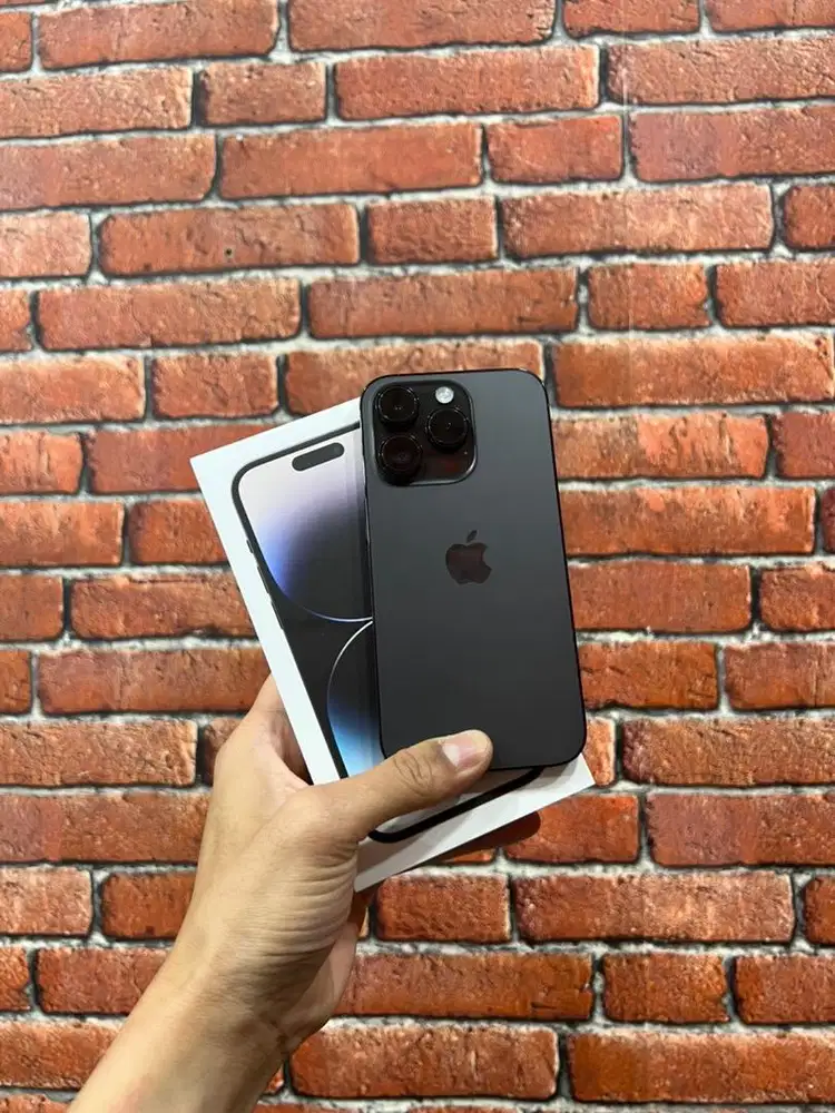 iphone 14 promax 256 black ibox second