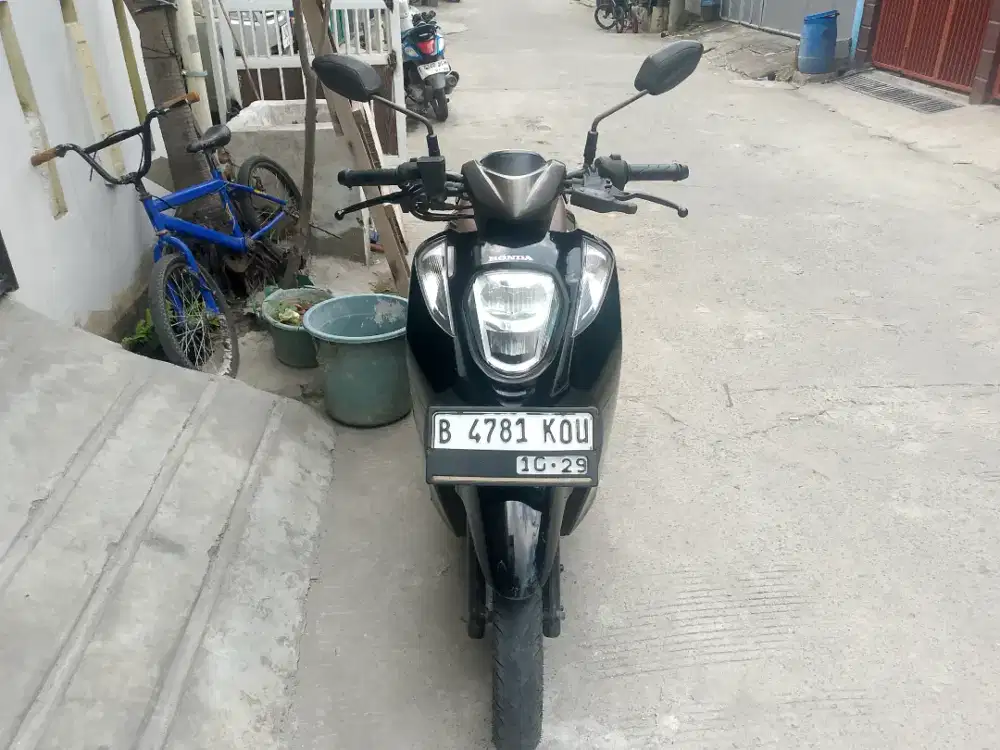 Honda Genio cbs iss pajak hidup panjang baru di bayar