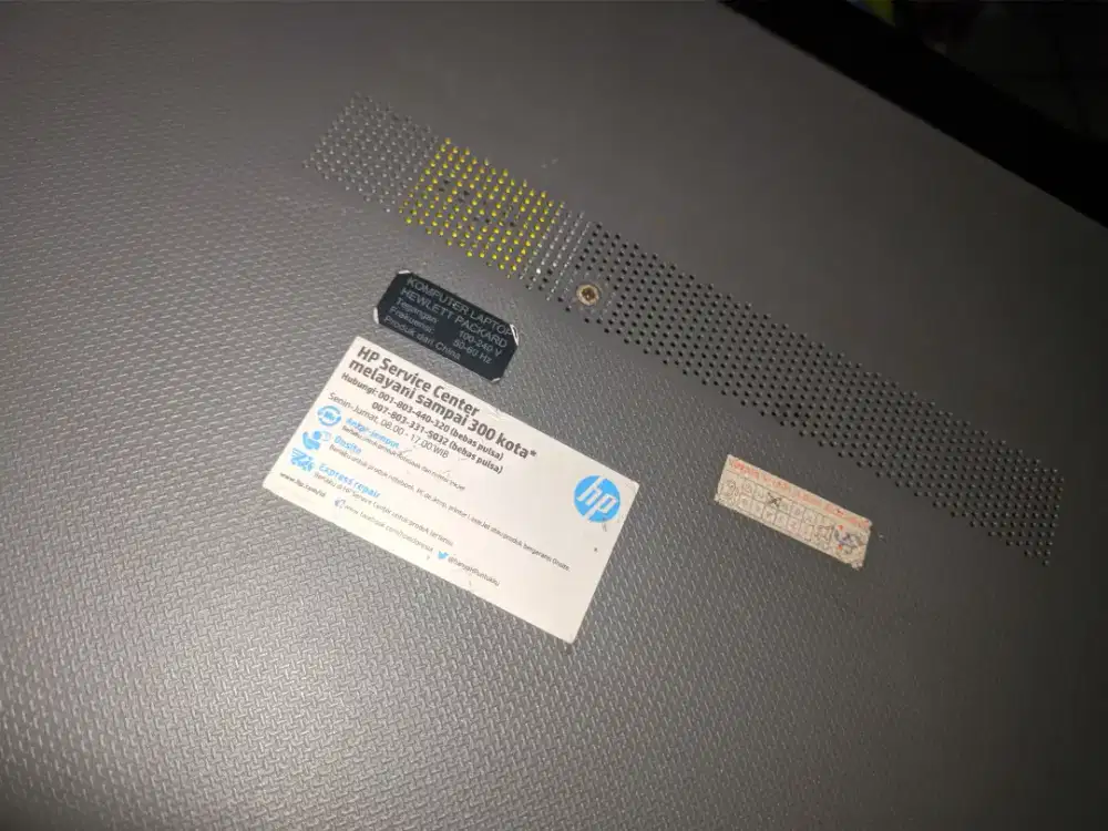 Jual laptop HP second