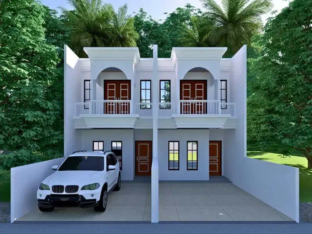 Rumah Clasik Eropa Selangkah Tol Jatiwaringin dan LRT Jatibening 950 J