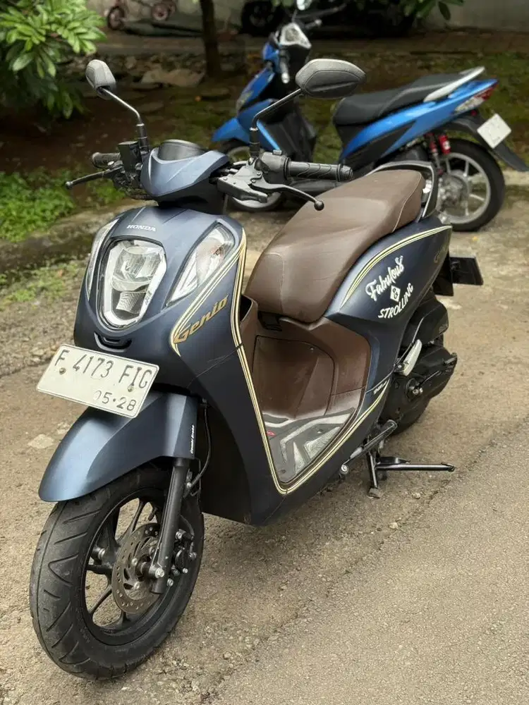 Honda Genio Fabulous Thn 2023 Blue Matte Mulus