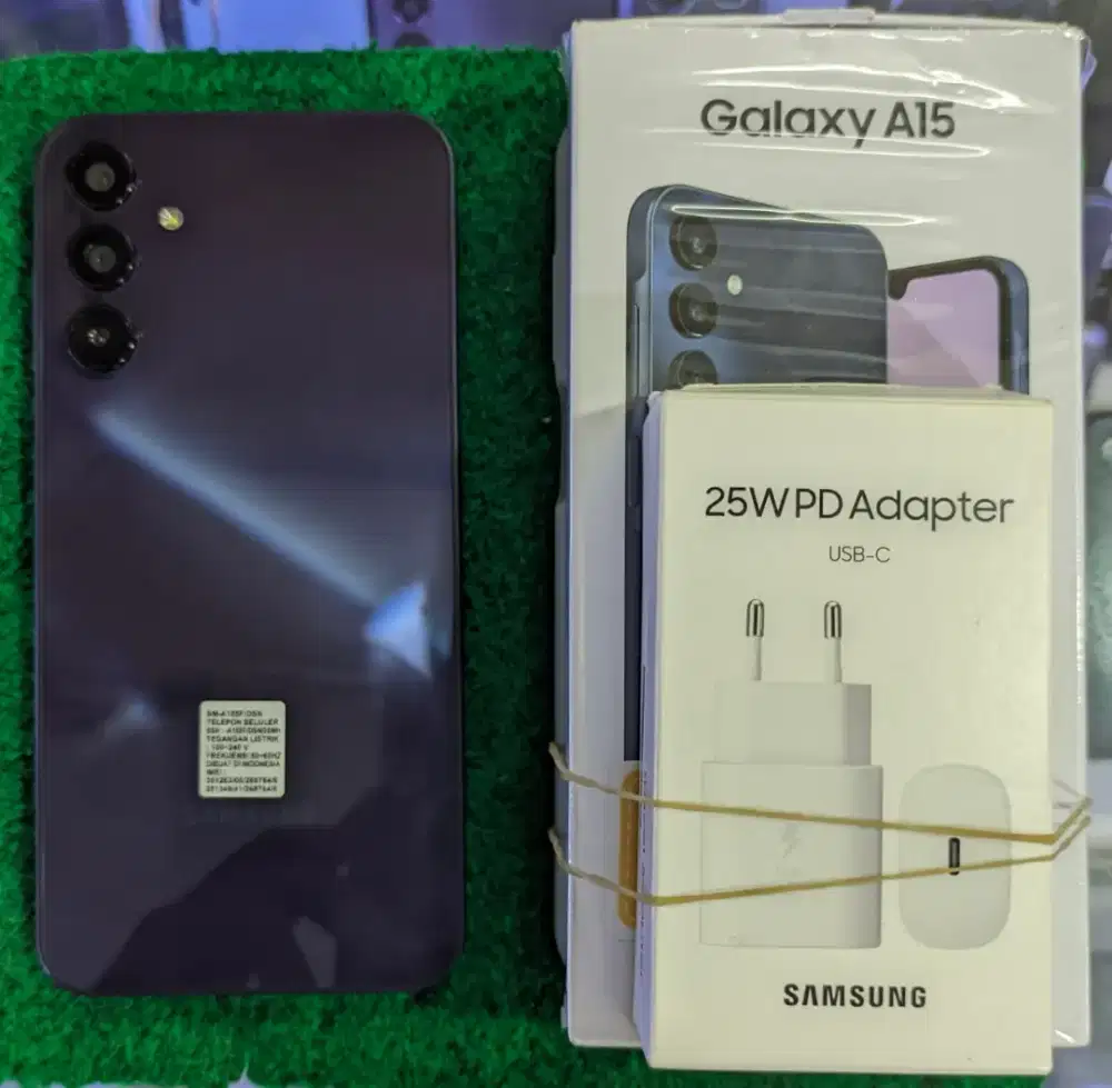 Samsung A15 Ram 8/128gb fullset ori likenew super mulus
