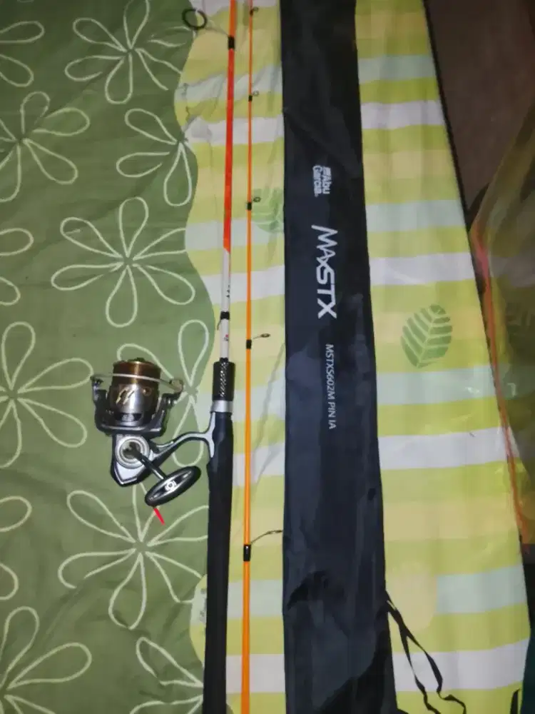 Pancingan Abu Gracia MAXSTX s602m Pin 1A, dan reel ryoby zober 300 SW