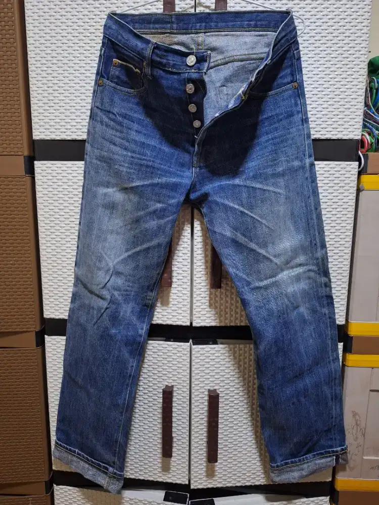 LVC Levi's 501XX Big E Chainstitch RedLine Selvedge
