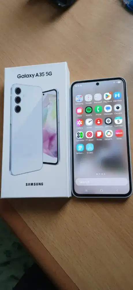 Samsung A35 5G 8/256 Bezel Samping Masih AdaPlastik/DusLkp/SangatMulus