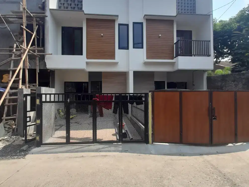 Rumah mewah design modern lokasi bebas banjir dijatimekar kodau