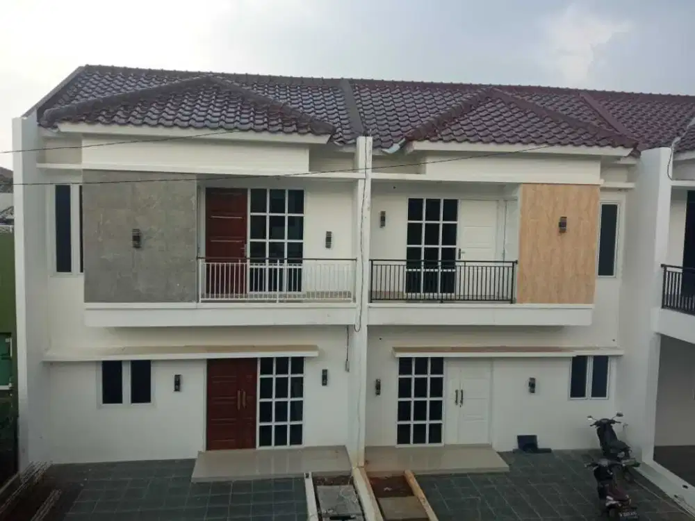 Rumah cluster mewah 2lantai 5menit ke pintu tol jatibening