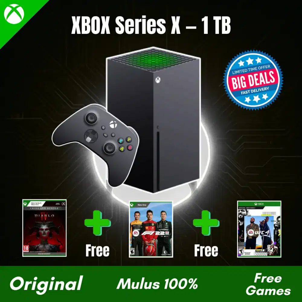 XBOX SERIES X - 1TB LIKE NEW