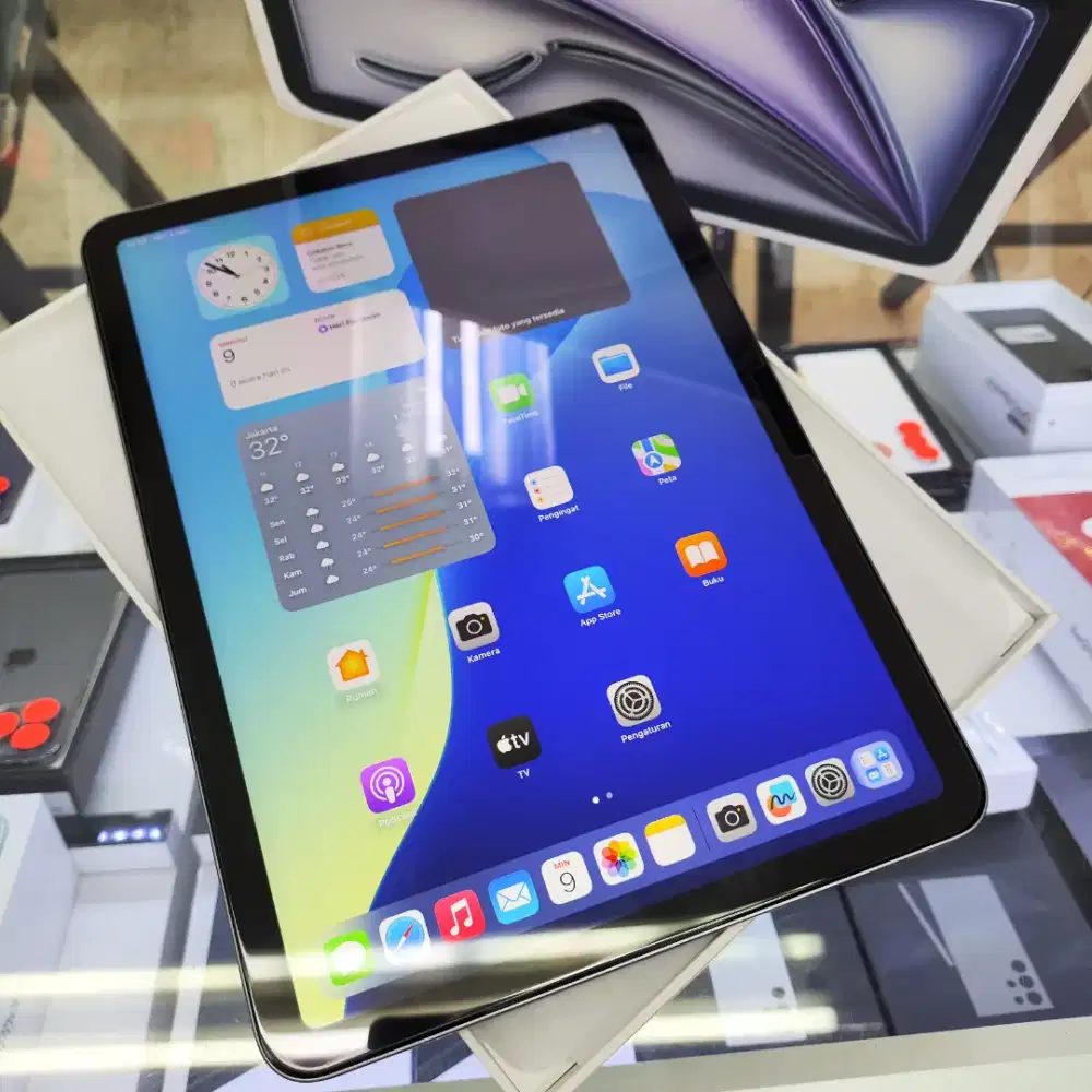 Ipad Air 6 M2 128GB Wifi Mulus Lengkap