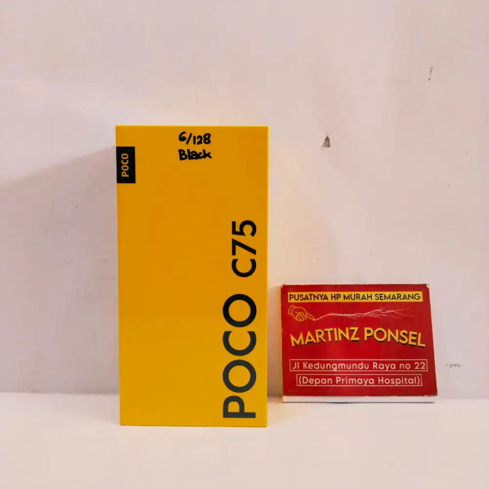 Poco c75 6/128 new tErmurah