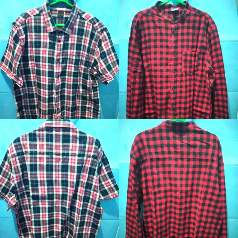 Kemeja flanel murce