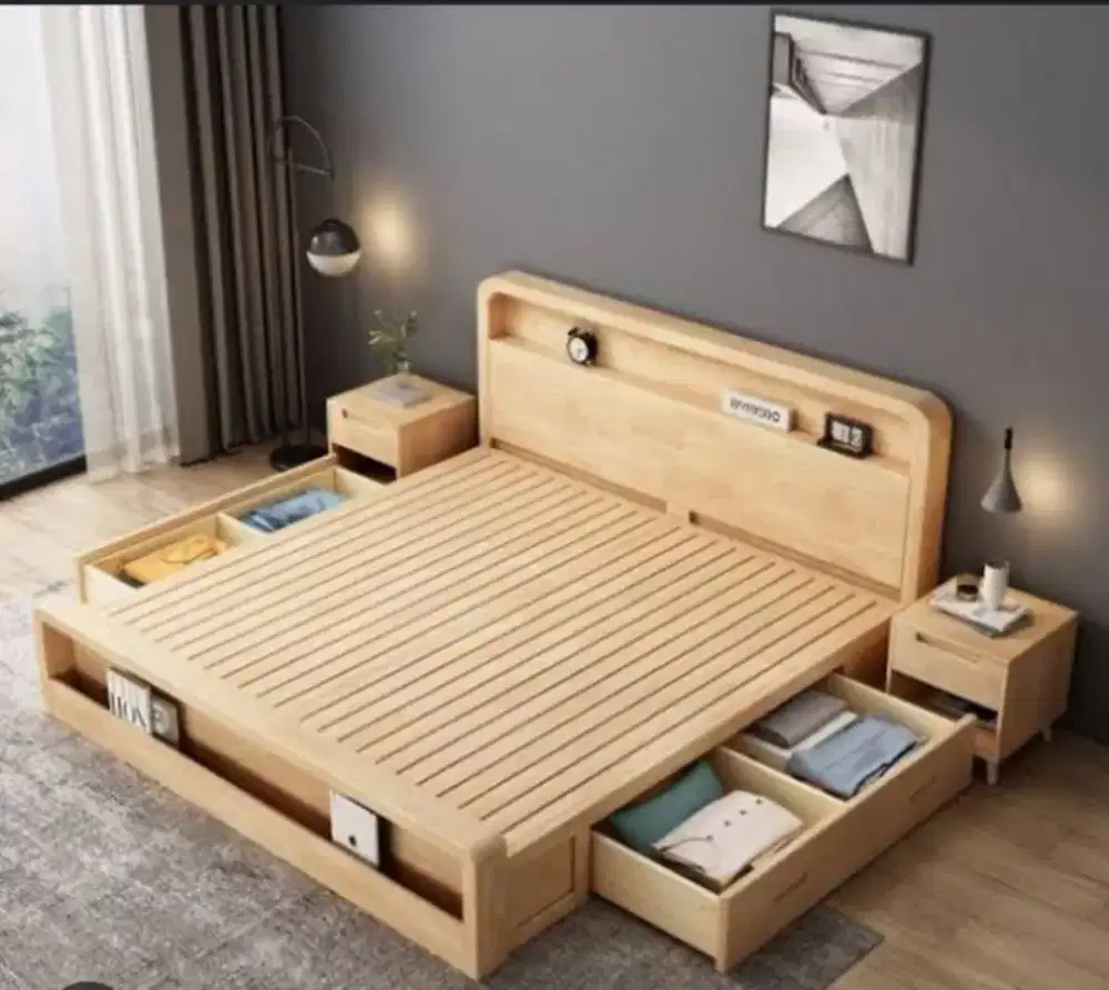 Dipan modern dipan kayu dipan minimalist