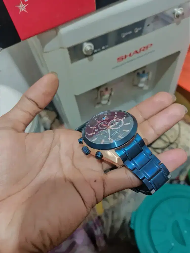 Jam tangan merk balmer kaca shapire