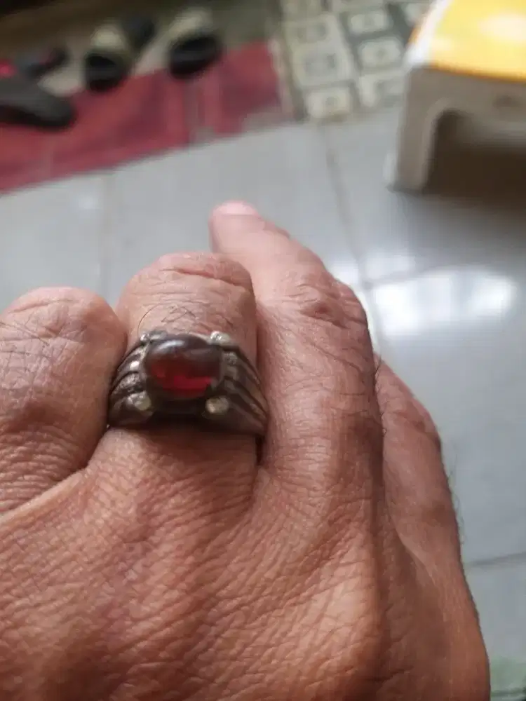 Batu Cincin kalimaya teh Ring Perak