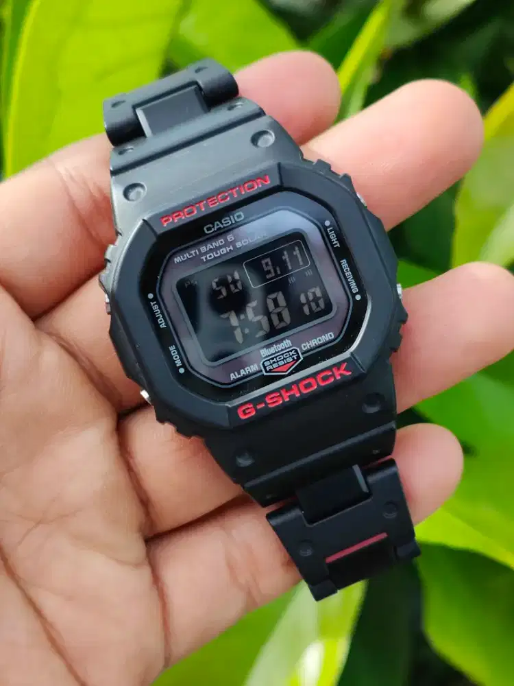 Casio G shock GWB 5600HR fullset seperti baru
