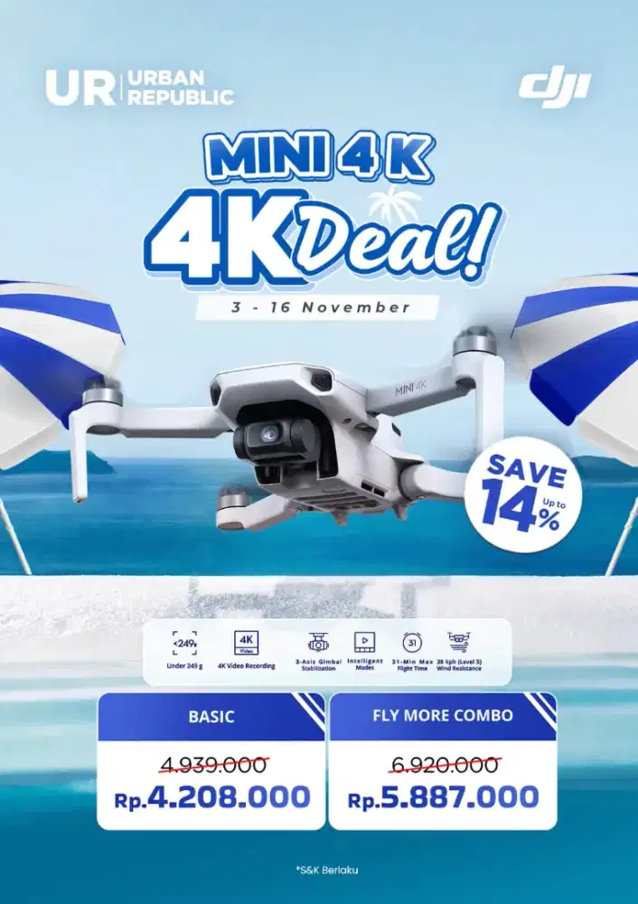 DJI MINI 4K Deal!