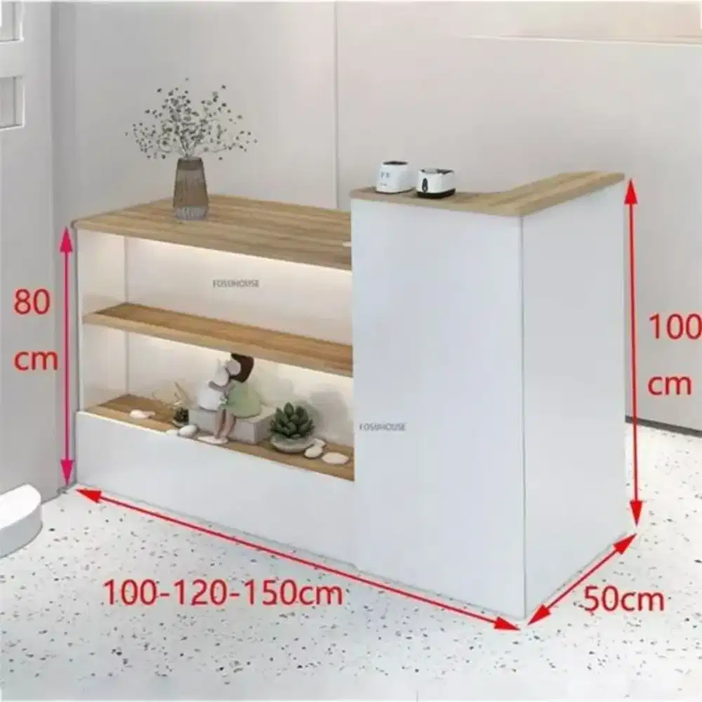 Meja kasir meja salon meja klinik