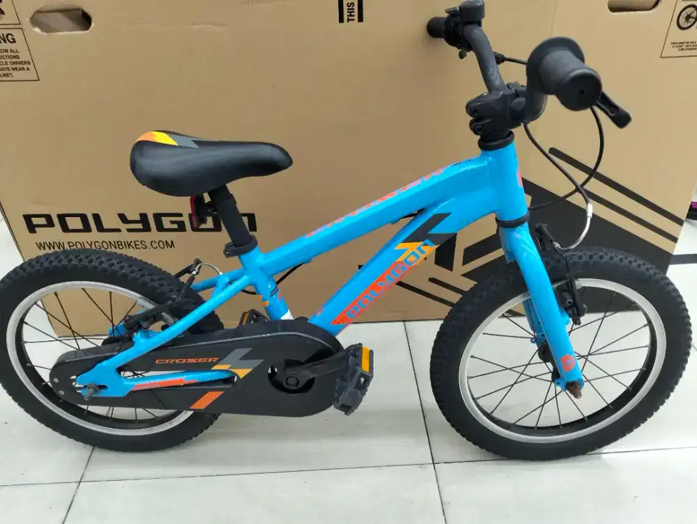 sepeda polygon crosser 16 alloy
