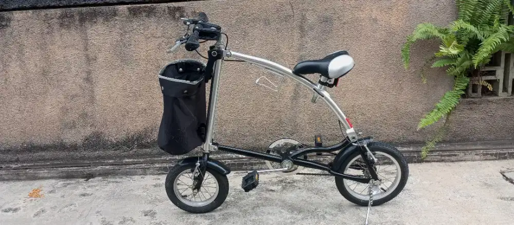 Sepeda folding bike OSSBY CURVE import original