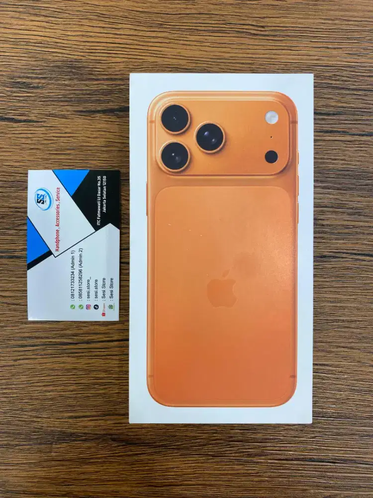 Iphone 17 promax 512gb orange new ibox !!