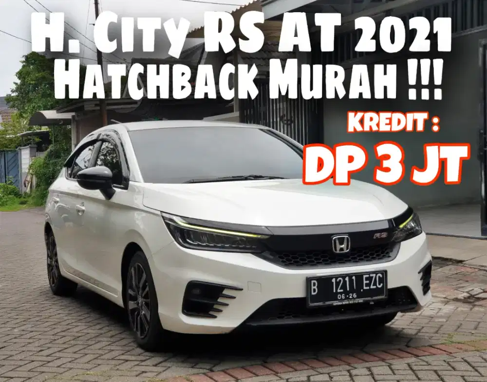 TDP 3 JT City RS Matic 2021 AT Hatchback Honda HB