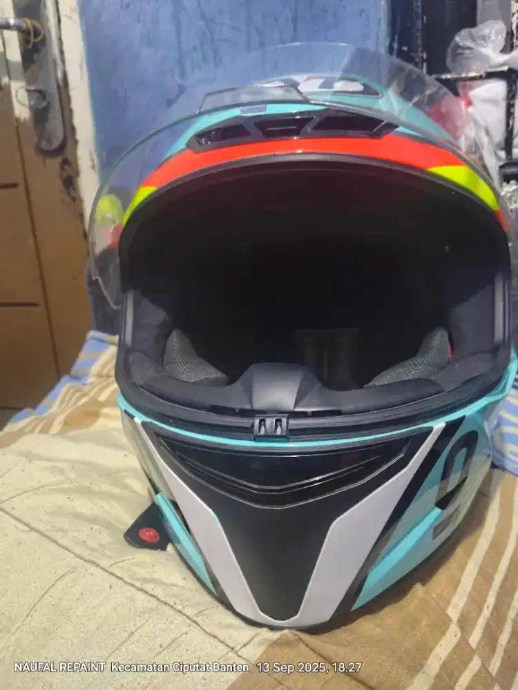 Helm kyt ttcourts leopard siz l