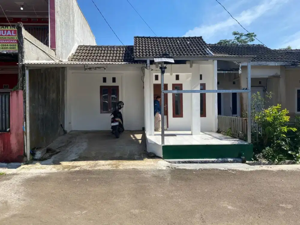 Rumah Cisaat Sukabumi dekat pesantren al matuq sejuk asri siap huni