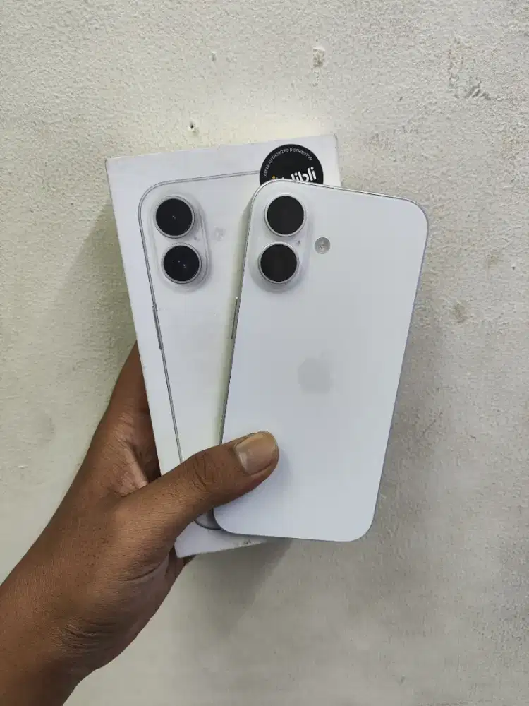 IPHONE 16 128 IBOX FULLSET SIAP PAKAI