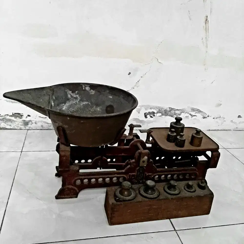 Timbangan Bebek Vintage / Timbangan Meja / Timbangan Kodok