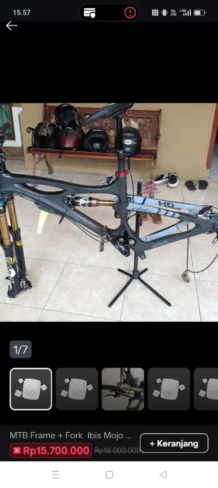 Frame set MTB IBIS MOJO