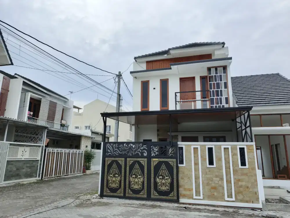 Dijual Rumah Modern 600 jt-an 2 Lantai Colomadu Selatan Bandara Solo