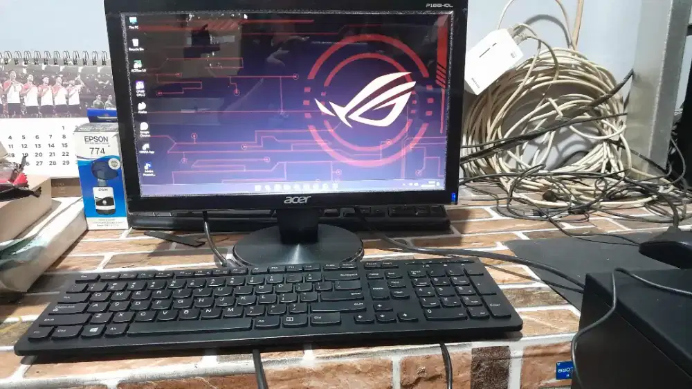 PC Asus Core i3 Ram 8GB ssd nvme 256GB HDD1TBGeforce GTX1050ti GEN 12